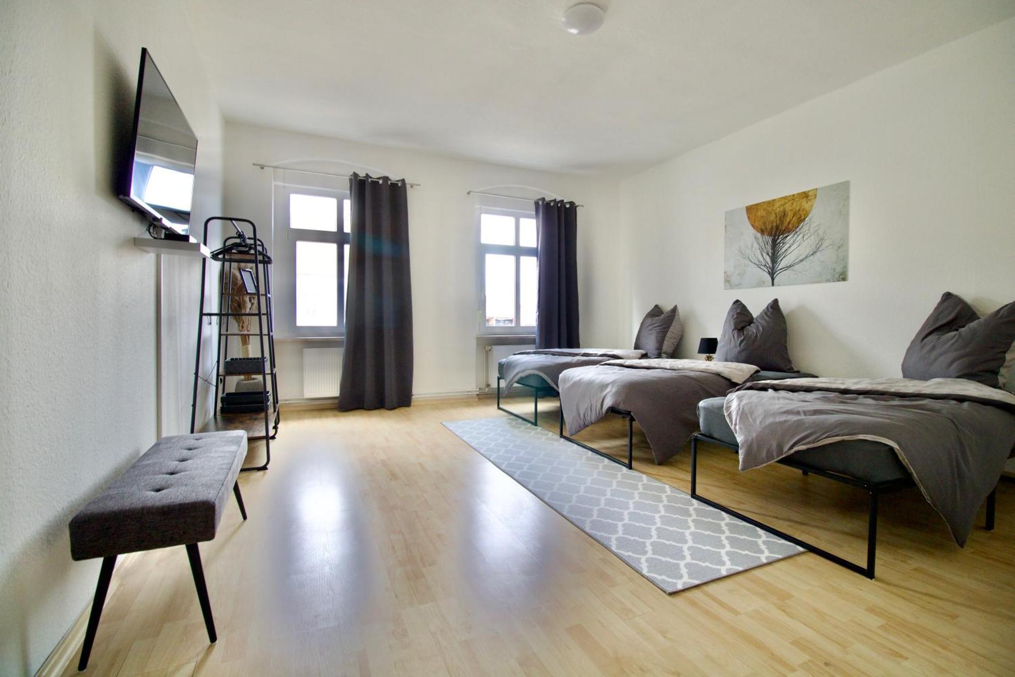 Gemuetliches Innenstadtnest, Zentrale Lage, 88Qm, Kostenfreier Parkplatz, Fuer Bis Zu 6 Personen Cottbus Bagian luar foto