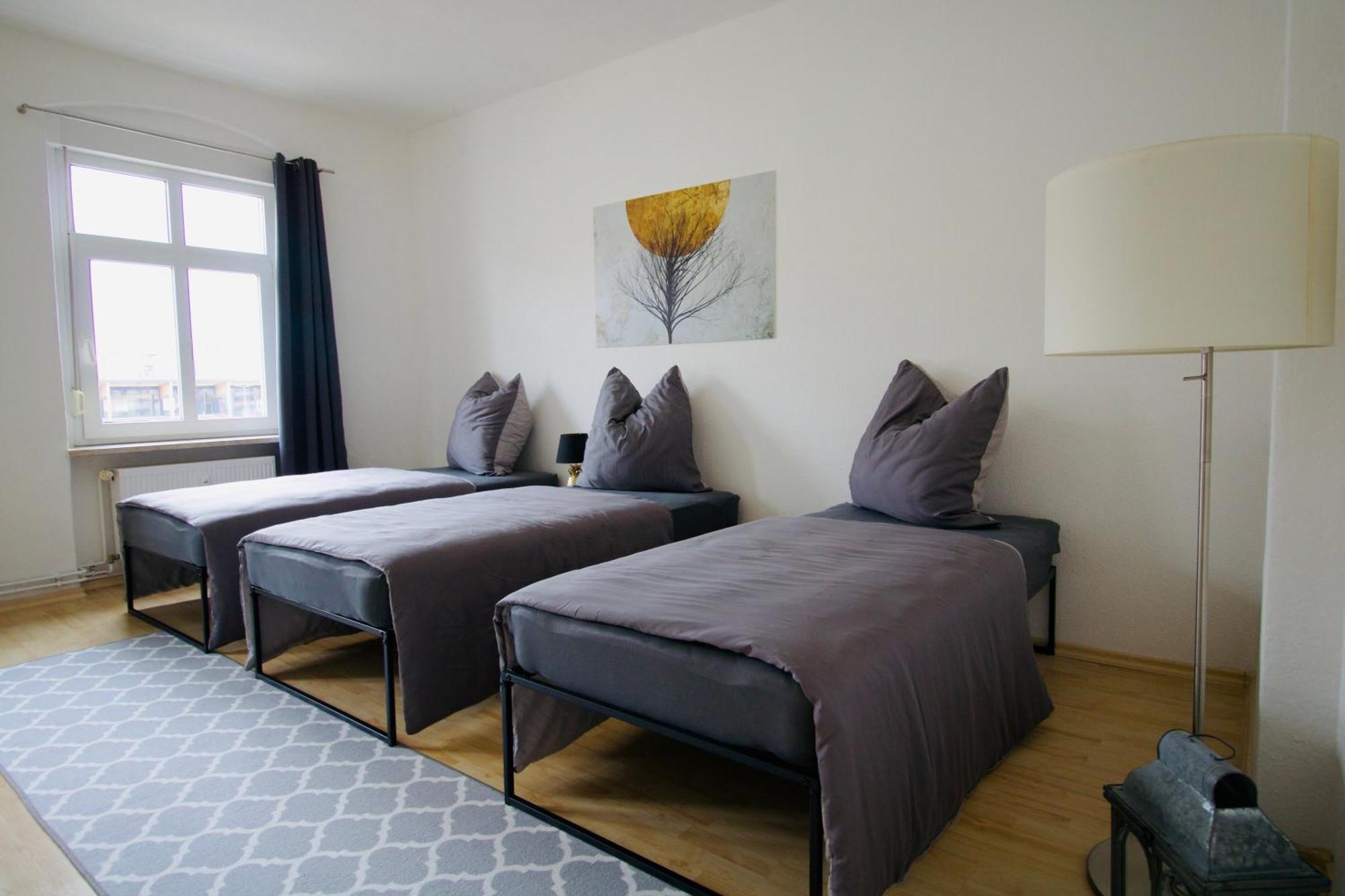 Gemuetliches Innenstadtnest, Zentrale Lage, 88Qm, Kostenfreier Parkplatz, Fuer Bis Zu 6 Personen Cottbus Bagian luar foto
